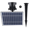 10W LED Solar Powered Lawn Spotlight IP65 Waterproof Outdoor Garden Landscape Lamp (Warm White)