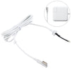 45W 60W 85W Power Adapter Charger L Tip Magnetic Cable for Apple Macbook(White)