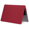 Laptop Matte Style Protective Case for MacBook Air 13.3 inch A1932 (2018) & A2179 (2020) & A2337(Wine Red)