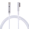 45W / 60W / 65W 5 Pin MagSafe 1 (L-Shaped) to USB-C / Type-C PD Charging Cable (White)