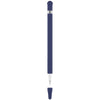 Anti-lost Cap Touch Screen Silicone Protective Cover for Apple Pencil 1(Dark Blue)