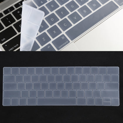 Keyboard Protector TPU Film for MacBook Pro 13 / 15 with Touch Bar (A1706 / A1989 / A1707 / A1990)(White)