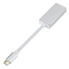 USB-C / Type-C 3.1 Male to Mini DP Female HD Converter, Length: 12cm(Silver)
