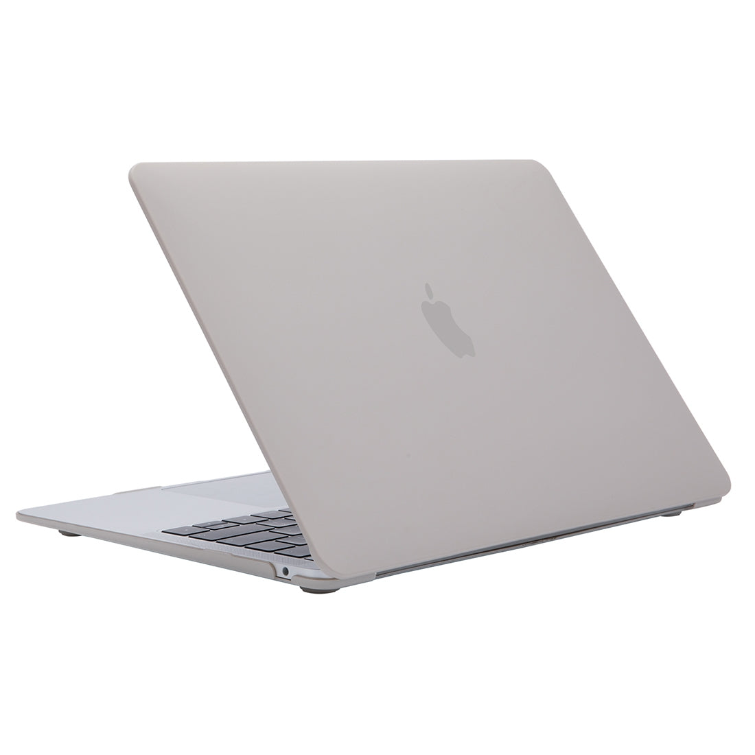 Cream Style Laptop Plastic Protective Case for MacBook Pro 15.4 inch (2019)(Light Grey)