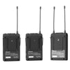 BOYA BY-WM8 Pro Dual-Channel 48CH UHF Wireless Microphone System with Transmitter and Receiver for DSLR Cameras and Video Cameras (Black)