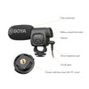BOYA Portable Mini Condenser Live Show Video Recording Microphone for DSLR / Smart Phones