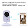 JD-C8310-S1 1.0MP Two-Way Audio Smart Wireless Wifi IP Camera, Support Motion Detection & Infrared Night Vision