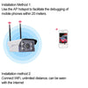 J-02100 1.0MP Dual Antenna Smart Wireless Wifi IP Camera, Support Infrared Night Vision & TF Card(64GB Max)