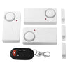 Home Security Wireless Remote Control Door Window Siren Magnetic Sensor Alarm Warning, 1 Remote Controller + 3 Magnetic Sensors