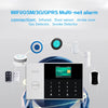 PG-105-GSM GSM/GPRS + WiFi Intelligent Alarm System with Touch Keypad & LCD Screen & RFID function