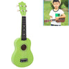HM100 21 inch Basswood Ukulele Children Musical Enlightenment Instrument(Green)