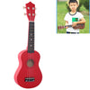 HM100 21 inch Basswood Ukulele Children Musical Enlightenment Instrument(Red)
