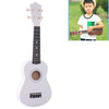 HM100 21 inch Basswood Ukulele Children Musical Enlightenment Instrument(White)