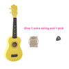HM100 21 inch Basswood Ukulele Children Musical Enlightenment Instrument(Yellow)