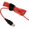 WERSI UM-18 USB MIDI Cable MidiPort Midi Cable Electric Piano Electronic Drum Music Editing Line, Length: 2m(Red)