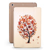 Maple Pattern Horizontal Flip PU Leather Case for iPad mini 3 / 2 / 1, with Three-folding Holder & Honeycomb TPU Cover