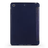 Blue Tree Pattern Horizontal Flip PU Leather Case for iPad mini 3 / 2 / 1, with Three-folding Holder & Honeycomb TPU Cover