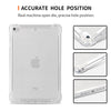 Frosted TPU Full Edge Thicken Corners Shockproof Soft Protective Case for iPad Mini 4 / 3 / 2 /1(Transparent)