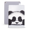 Panda Pattern Horizontal Flip PU Leather Case for iPad mini 4, with Three-folding Holder & Honeycomb TPU Cover