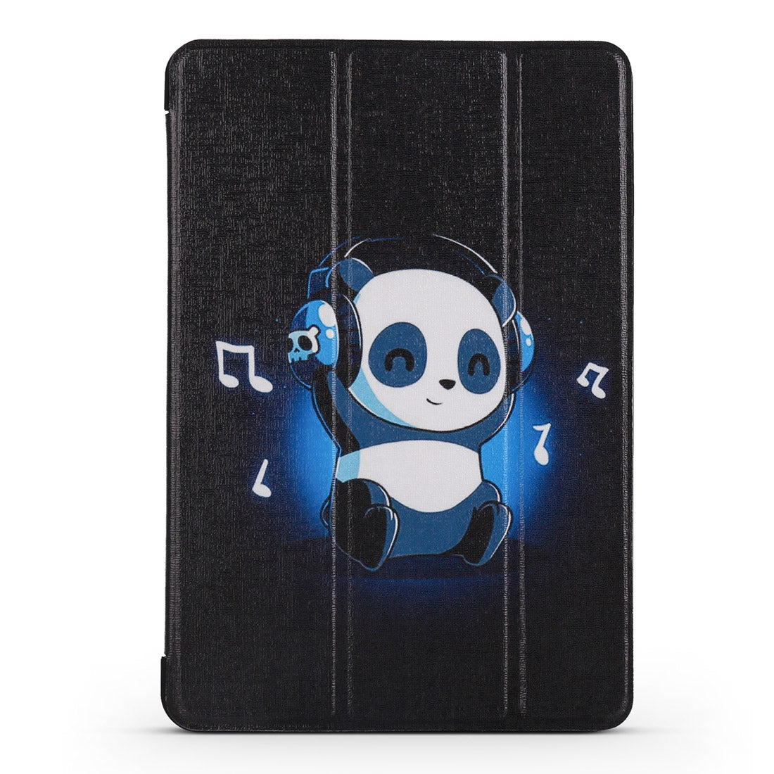 Music Panda Pattern Horizontal FlipPU Leather Case for iPad mini 4, with Three-folding Holder & Honeycomb T PU Cover