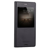 For Sony Xperia XZ1 Litchi Texture Horizontal Flip Leather Case with Call Display ID(Black)
