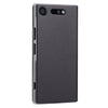 For Sony Xperia XZ1 Litchi Texture Horizontal Flip Leather Case with Call Display ID(Black)