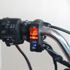 CS-838B 12V 2A Motorcycle Waterproof Mobile Phone USB Charger with Indicator Light Switch(Red)
