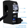 CS-838B 12V 2A Motorcycle Waterproof Mobile Phone USB Charger with Indicator Light Switch(White)
