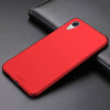 MOFI for Sony Xperia XA1 Plus PC Ultra-thin Edge Fully Wrapped Up Protective Back Cover Case(Red)