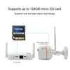 Indoor 4CH HD 1080P Security Wireless IP IR Camera Wifi Kit, Support Night Vision / PIR Detection / Two-Way Audio & Micro SD Card