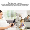 360 Degrees Wide-angle Panoramic WiFi Camera 960P Home Monitoring Camera without Memory