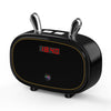 F11 Bluetooth Speaker Wireless Camera with Clock Display, Support Night Vision / Motion Detection / TF Card (Black)