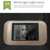 N07 3.5 inch Night Vision Camera Video Motion Detection Cat Eye Doorbell (Gold)