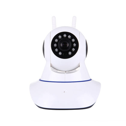 Smart Home Security IP Alarm Camera HD 360 Degrees Rotation PTZ Motion Detection Night Vision Remote Online Viewing Family Assista