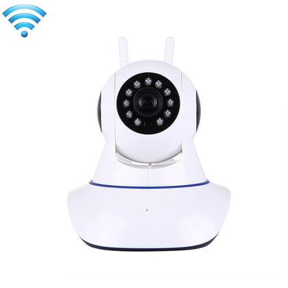 Smart Home Security IP Alarm Camera HD 360 Degrees Rotation PTZ Motion Detection Night Vision Remote Online Viewing Family Assista