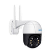ESCAM QF218 1080P Pan / Tilt AI Humanoid Detection IP66 Waterproof WiFi IP Camera, Support ONVIF / Night Vision / TF Card / Two-way Audio, EU Plug
