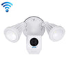 ESCAM QF608 HD 1080P WiFi Floodlight IP Camera, Support Night Vision / PIR Alarm / TF Card / Onvif(White)
