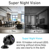 X7 1080P HD Smart Mini Wireless Network Camera, Support 160 Degrees Wide Angle & Motion Detection & Infrared Night Vision & TF Card