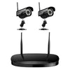 IPCC-Kit15N IPCC-N2 2 x HD 720P P2P 1.0 MP WiFi Wireless IP Security Camera + 4CH NVR Set, Support Monitor Detection & IR Night Vi