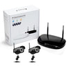 IPCC-Kit15N IPCC-N2 2 x HD 720P P2P 1.0 MP WiFi Wireless IP Security Camera + 4CH NVR Set, Support Monitor Detection & IR Night Vi