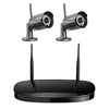 IPCC-KitH03B IPCC-N2 2 x HD 720P P2P 1.0 MP WiFi Wireless IP Security Camera + 4CH NVR Set, Support Motion Detection & IR Night Vi