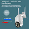 Q20 Outdoor Waterproof Mobile Phone Remotely Rotate Wireless WiFi HD Camera, Support Three Modes of Night Vision & Motion Detection Video / Alarm & Recording, UK Plug