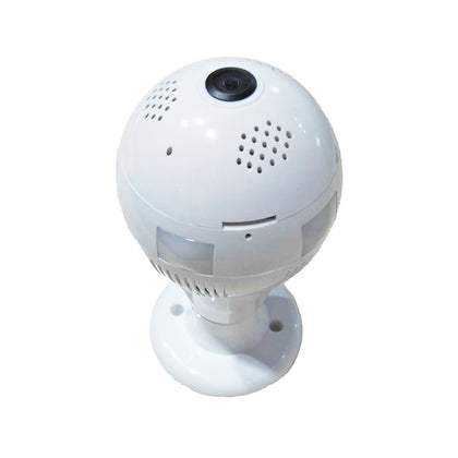 DTS-T3 1.44mm Lens 1.3 Megapixel 360 Degree Light Bulb Infrared IP Camera, Support Motion Detection & E-mail Alarm & TF Card & APP