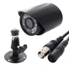WQ-7002 HD Infrared Gun Type Analog 24 Lights Infrared Camera(Black)