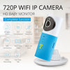 Automatically Enable Light Sensor Intelligent Home Wireless Wifi IP Camera, Support Video & Snapshot & Infrared Detect(Blue)