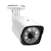 633H2 / A 1080P 3.6mm Lens CCTV DVR Surveillance System IP66 Weatherproof Indoor Security Bullet Camera with 6 LED Array, Support Night Vision(White)