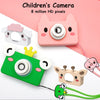 New D9 800W Pixel Lens Fashion Thin and Light Mini Digital Sport Camera with 2.0 inch Screen for Children (Pink)