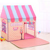 Household Children Printing Play Tent Small Game House with Mat (Pink)