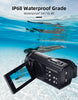 Waterproof 5M 4K 30FPS digital camera with 3.0 inch display screen
