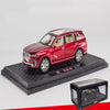1 24 Simulation BMW X7 Alloy Acousto-optic Recoil Children's Toy Car Model